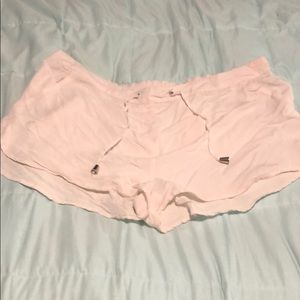 Rock & rags cream shorts